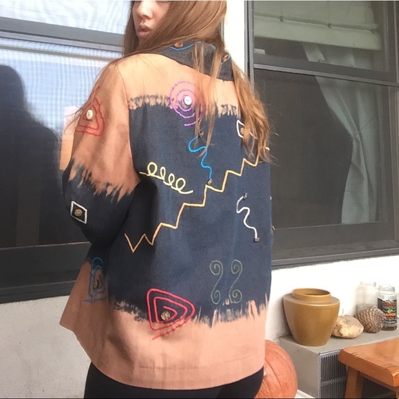 RARE GROOVY VINTAGE JACKET - Picture 3 of 3